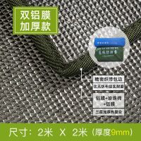 加厚防水防潮垫户外露营帐篷睡垫家用打地铺地板地垫便携野餐垫子 加厚9mm-2X2米送收纳袋