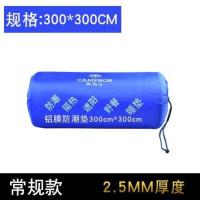 户外地垫防潮垫露营铝膜野餐垫防潮垫加厚户外便携防水睡垫布帐篷 【3*3米】薄款2.5mm厚度