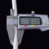 8毫米钢丝芯安全绳逃生绳家用应急救生绳晾衣绳户外登山绳晒被绳 加钢丝100米+双钩+手套