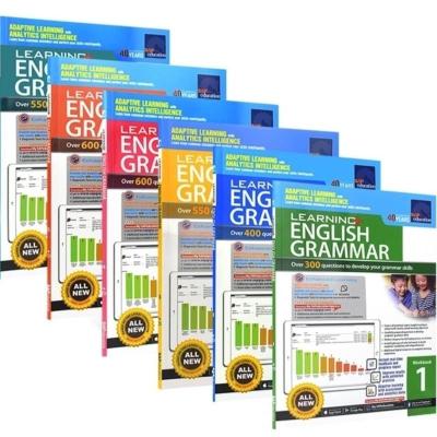 全6册2020新版SAP Learning Grammar Workbook新加坡语法练习册 语法+词汇 （全12册塑封