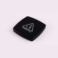 菲诗小铺随身携带可爱迷你化妆镜双面便携梳妆镜学生手持折叠镜子 3CE款折叠镜 黑色