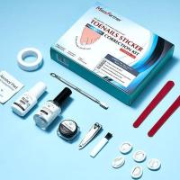 正甲贴甲沟炎嵌甲专用脚趾矫正器贴片指甲长肉里神器拉拉炎正甲扣 正甲贴套装(40贴)