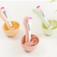 十套价格DIY水疗工具面膜碗塑料调膜碗套装美容化妆工具4件套 北欧颜色十套混发
