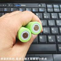 全新特斯拉拆机18650锂电池3400mAh动力容量高倍率松下产充电电芯 拆车有点焊 X1支