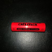 ahma爱华充电电池18650型号老人收音机插卡音箱锂电池通用半导体 2400毫安一节