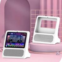 小度在家x8保护套加厚硅胶全包防摔小度X8钢化膜小度x8充电底座 X8-硅胶保护套白