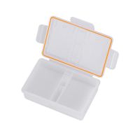 佳能相机5D3 5D4电池盒LP E6N E8尼康D810 EN-EL15EL3E防潮收纳盒 双电池盒