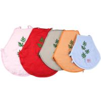 婴儿肚兜新生儿童加棉男女宝宝护肚围春夏纯棉花睡觉兜兜艾绒肚兜 随机发 160 大号43*43适合165以上