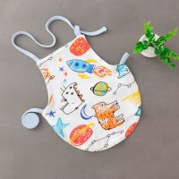 【彩棉】宝宝肚兜彩棉新生婴幼儿护肚围初生BB裹肚绑带双面用 手绘宇宙 M码(6-12个月身高65-80)