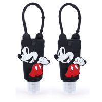 迪士尼卡通洗手液儿童便携免水洗消毒凝胶随身旅行随时挂开学必备 米奇两支装