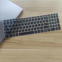 联想小新Air15 2021锐龙版笔记本键盘膜小新15 2020保护套15.6寸 半透黑色[买1 送1]+高清屏膜1张