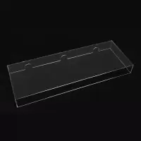 键盘防尘保护罩 适用台式机键盘/机械键盘 87-108键位 亚克力材质 570*280*80键盘罩