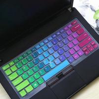 联想ThinkPad E14锐龙版(1TCD)14英寸轻薄笔记本电脑防尘键盘膜 彩虹色 拍下发2张