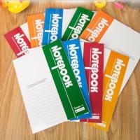 A5笔记本本子加厚日记本学生文具记事本软抄本批发办公用品10本装 86张纸172面（含封面） 20本装+送中性笔5只