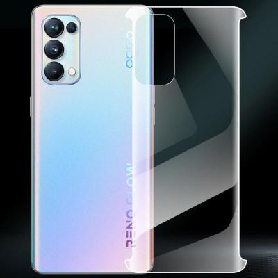 OPPOreno5pro水凝膜reno5手机膜前后全包边磨砂原装全屏曲面保护+ OPPO Reno5 [2前膜+2后膜]