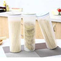 面条保鲜盒厨房杂粮挂面密封盒冰箱沥水保鲜盒子冷冻收纳盒储物盒 [3个装]蓝+绿+卡其(面条保鲜