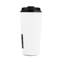 台湾Artiart不倒杯咖啡杯随身男女学生杯子随手塑料便携水杯340ML 430白色咖啡杯