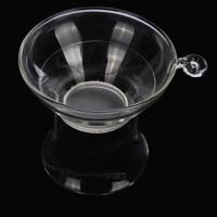 耐热玻璃茶漏茶滤超细密纱布滤网隔茶叶过滤器功夫茶具零配件 茶漏