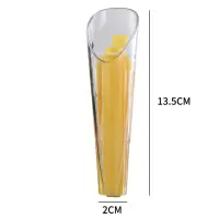 酵母定量测量杯多功能带密封口夹工具勺刻度酵母粉快速称重量取器 量夹一体式