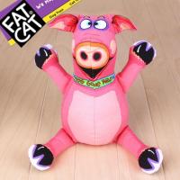 耐咬狗玩具鳄鱼宠物玩具大型犬玩具阿拉斯加萨摩耶哈士奇磨牙发声 飞天猪36*26CM