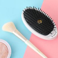 喷雾按摩直发梳子顺发直发女气囊梳防静电随身带家用便携式网红款 喷雾按摩梳-升级款