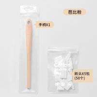 一次性马桶刷子套装无死角洗厕所缝隙刷长柄卫生间清洁家用可抛式 芭比粉手柄1个+50个刷头