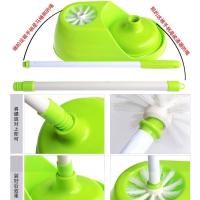 创意无死角马桶刷疏通器套装卫生间坐便器清洁刷家用软毛马桶刷子