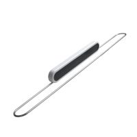 毛巾架卫生间置物架免打孔洗澡间挂墙上壁挂式洗手间浴巾收纳架子 加长款黑[70厘米长]