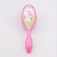 梳子女学生韩版气垫梳男女通用顺发按摩防脱发气囊梳头发的梳子 大红色