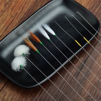 专业打耳朵毛毛采耳工具套装掏耳朵鹅毛棒鸡毛马尾挖耳勺掏耳神器 银针点胶(鹅+鹤+鸡+马尾)*2根