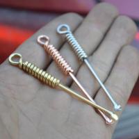 纯手工不锈钢耳勺 不锈钢儿扒 挖耳勺手工品 304不锈钢耳勺掏耳朵 焊丝款不锈钢黄铜紫铜各一个