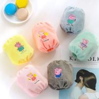 小猪佩奇儿童袖套男女卡通护袖宝宝防污防水套袖袖头毛绒加厚护袖 小猪款6对[颜色随机]