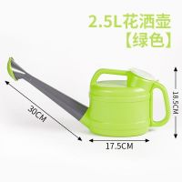 加厚洒水壶浇花壶塑料浇花壶园艺喷水壶淋花壶家用长嘴浇花喷壶 绿色 2808-浇花壶10升