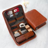 皮鞋刷家用黑色鞋油真皮皮鞋保养油套装软毛擦鞋神器马毛刷鞋刷子 豪华超大马毛鞋刷套装