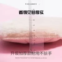 真皮鞋用品鞋刷鞋擦皮鞋油刷皮具多功能抛光神器鞋布擦鞋布皮鞋刷 三个装(颜色随机发)