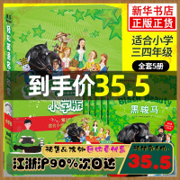 [适合小学3、4级]轻松英语名作欣赏小学 第三级 含光盘 黑骏马英文版 英汉双语读物小学英语阅读分级读物 英语系列阅读名