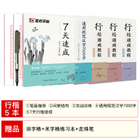 荆霄鹏行楷字帖男女生字体漂亮霸气练字大学生速成钢笔字帖初学者行书行楷笔画笔顺练字帖公务员常用字行楷硬笔书法临摹字帖 行楷