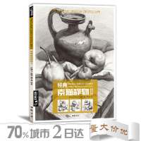 素描静物组合临摹书籍美术基础技法结构到位绘画册写生照片风暴高艺联考主导陈敲平门砖教程材4大8开范本正版杨建飞