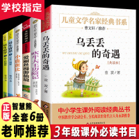 全套6册课外书三年级下册老师推荐寒假必读小学生课外书籍 男生贾里全传 乌丢丢的奇遇 爱丽丝漫游奇境记 吹牛大王历险记 小