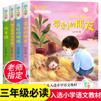 童年四季全套4册全集带刺的朋友/奇妙的田螺/牧羊狼/袖口里的小松鼠 宗介华 三年级课外书必读老师推荐3年级儿童文学故事书