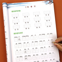 2021新版 看拼音写词语二年级下册专项组合训练生字注音近反义词多音同音形近字语文课本同步训练 每日十分钟默写能手天天练