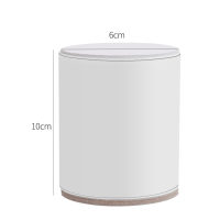 碳钢桌子垫高增高桌椅脚垫保护垫家具沙发床加高底座书桌茶几垫块 6厘米圆白色4个装—高度10厘米