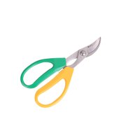 剪刀修枝剪叶园艺剪刀修果树草粗枝细叶多功能家用果树盆景 2112园艺弯头剪