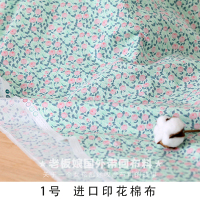 2021韩国新款进口布手工bjd娃娃儿童衣服diy碎花纯棉布拼布料 [1号]半码价