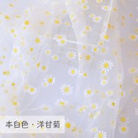 加密软网纱 蕾丝网纱布料 网眼纱窗帘布料 蓬蓬裙面料拍照背景布 本白色