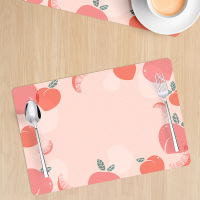 儿童餐垫纯胶防水防油隔热防烫餐桌垫耐刮小学生一年级学校餐具垫 C-106 40*60cm[儿童课桌可用]