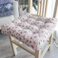 日式棉麻布艺蒲团垫榻榻米圆形飘窗坐垫加厚地板椅子垫学生软猫狗 乳白色 不能拆洗,可轻柔机洗