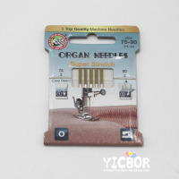 日本家用电动缝纫机机针 脚踏老式缝纫机机针防跳线针 B:卡纸装弹性面料机针5枚