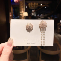 防走光扣小胸针女固定衣领精致迷你收领口别针衣服小号放走光扣针 金色花 珍珠花朵