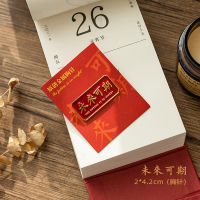 你是人间美好金属胸针 个性励志文字衣物领针包包装饰祝福徽章 未来可期